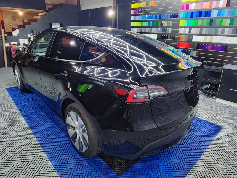 Covering Tesla Model Y