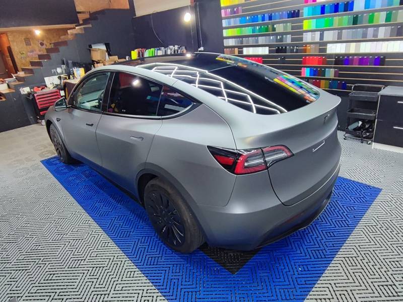 Covering Tesla Model Y