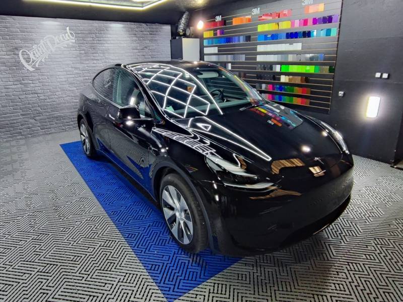 Covering Tesla Model Y