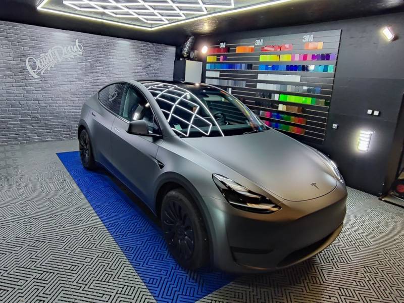 Covering Tesla Model Y