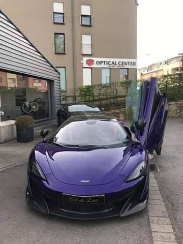 Covering de protection PPF xpel garanti 10 ans sur voiture de luxe McLaren 600LT au Luxembourg