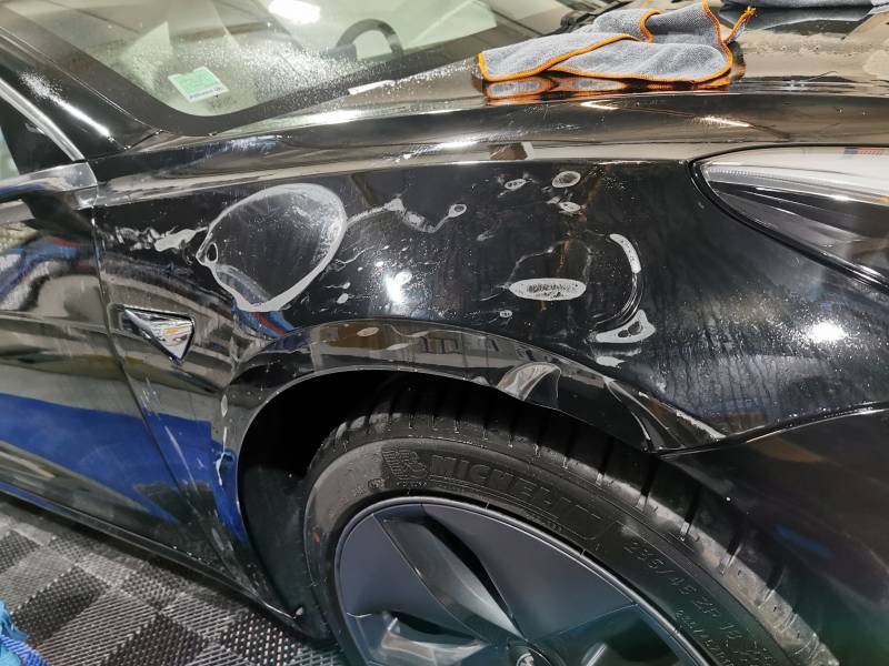 Covering ppf tesla model 3