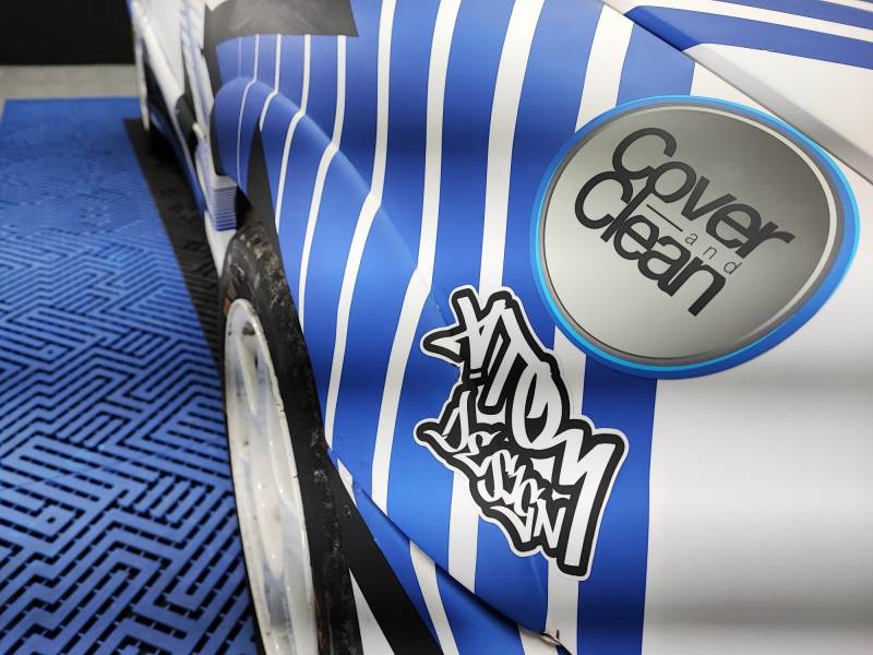 Covering Rallye saxo