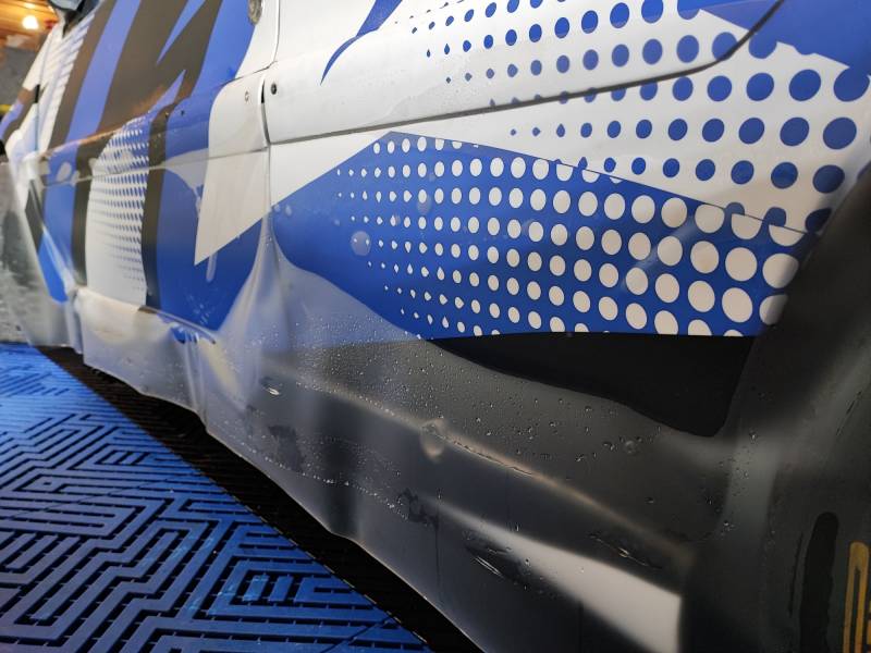 Covering Rallye saxo