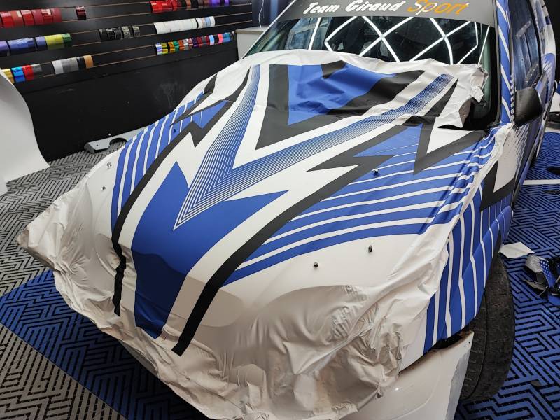 Covering Rallye saxo