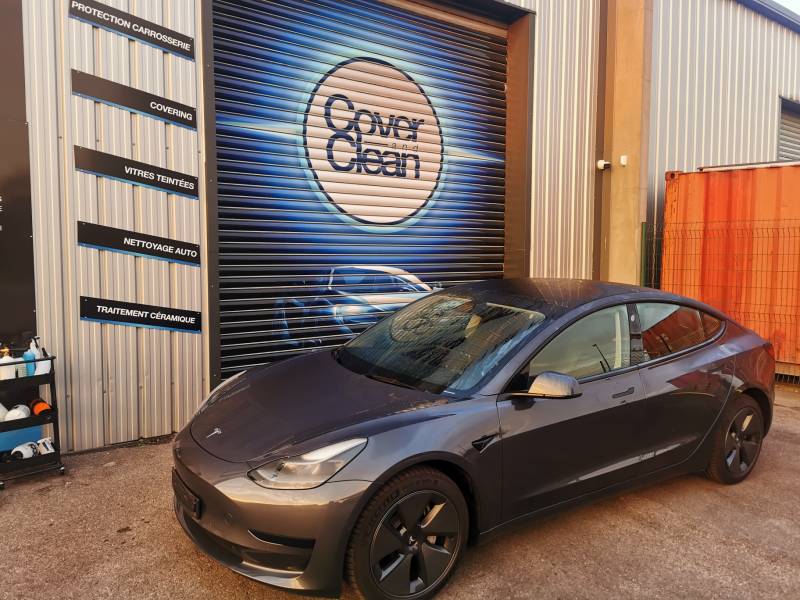 Covering de protection tesla