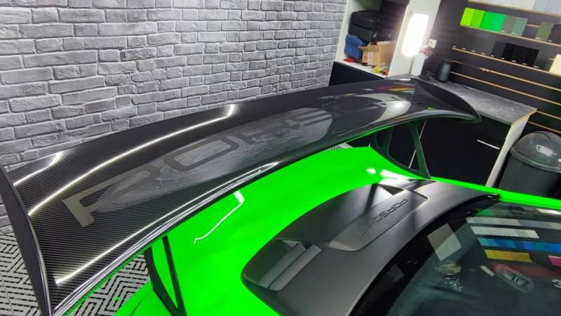 Covering Porshe 911 GT3 RS