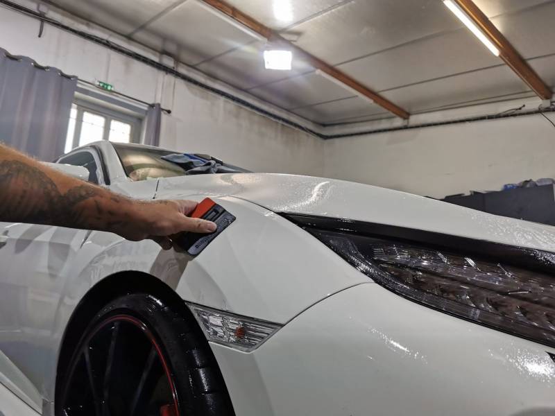 Covering PPF honda Type R