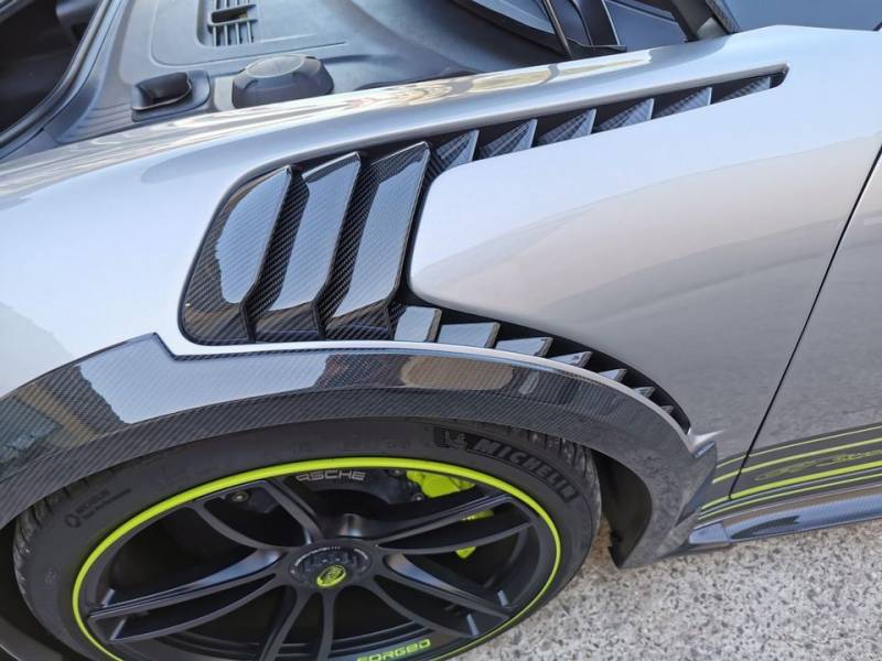 Covering de protection ppf porsche teckart