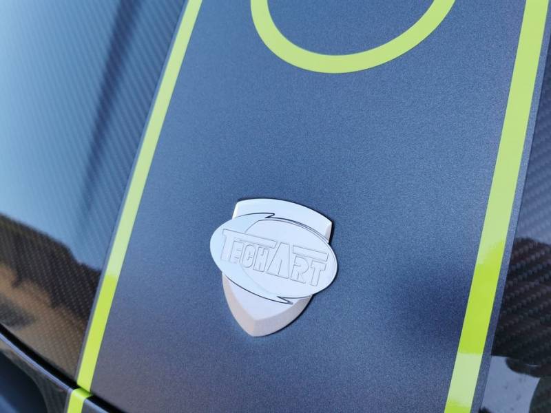 Covering de protection ppf porsche teckart