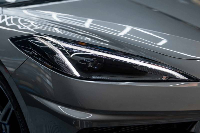 Covering de protection sur chevrolet corvette C8