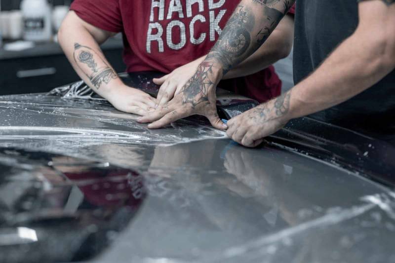 Covering de protection sur chevrolet corvette C8