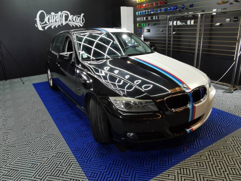 covering bi ton sur BMW a Avignon pres de senas en région paca