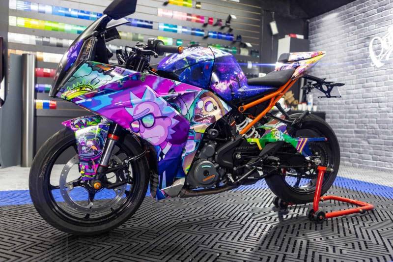 Covering moto Ktm 390 RC