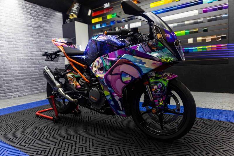 Covering moto Ktm 390 RC