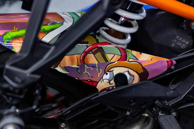 Covering moto Ktm 390 RC