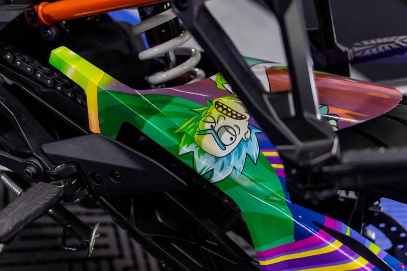 Covering moto Ktm 390 RCCovering moto Ktm 390 RC