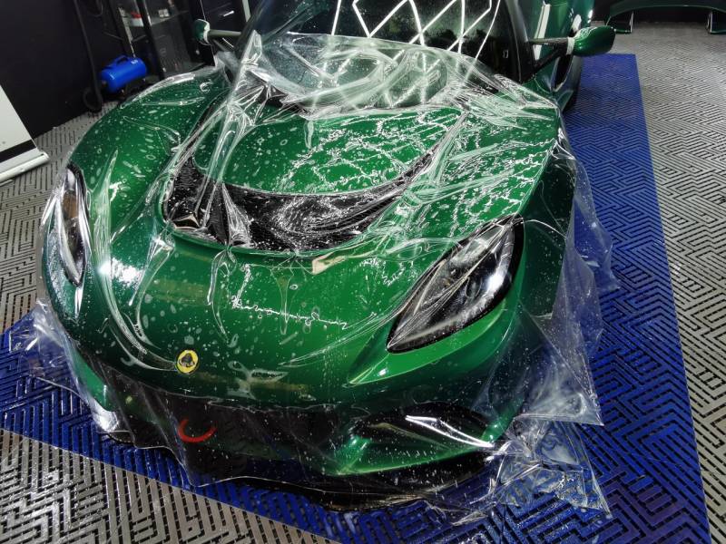 covering de protection xpel sur lotus exige a fos sur mer pres de salon de provence dans les bouches du rhone