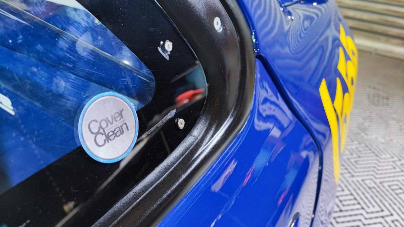 Covering reproduction sur subaru impreza WRC de colin MCrae