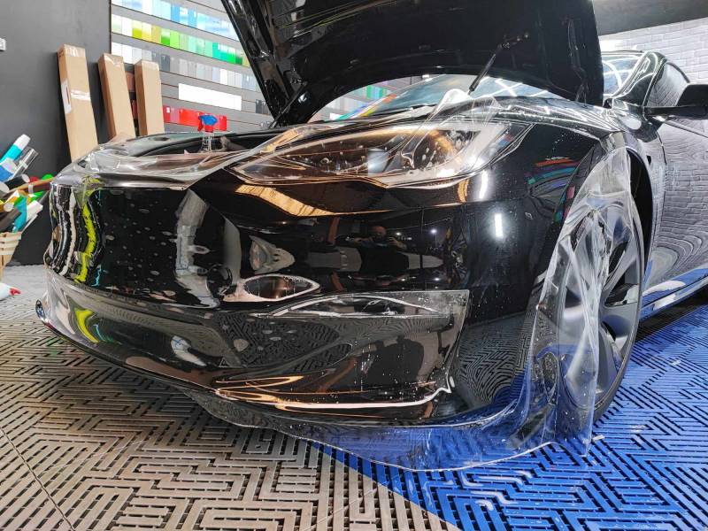 Covering de protection sur Tesla model S