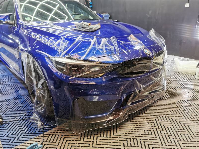xpel Bmw m4cs a salon de Provence dans les bouches du Rhône a proximité de Fos sur mer