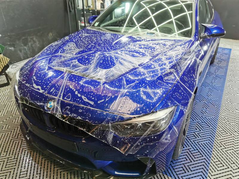 xpel Bmw m4cs a salon de Provence dans les bouches du Rhône a proximité de Fos sur mer