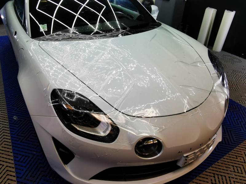 xpel et traitement ceramique sur alpine A110 a aix en provence